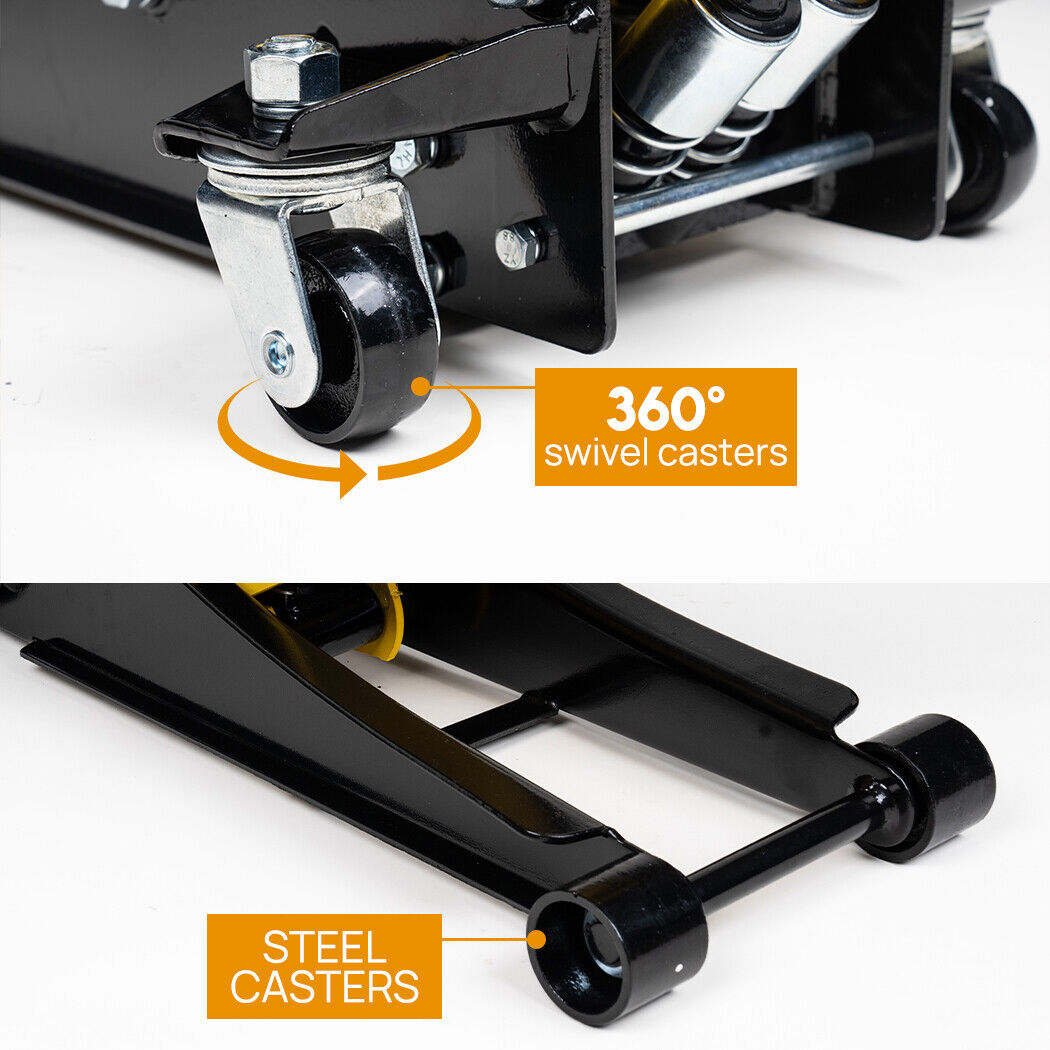 Low Profile Floor Jack 3 Ton Aluminum Steel Racing Jack